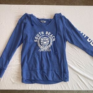 South Beach Blue Hoodie